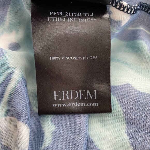 Erdem "Etheline" Floral Jersey Maxi Dress, size 8US (Fits like a US size 4/6) - Picture 12 of 14